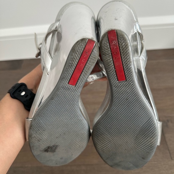 Prada wedged sandal size 40 - Picture 4 of 5
